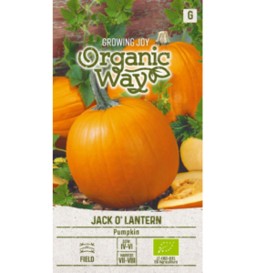 Ķirbis "Jack O'Lantern" Organic Way 2 g
