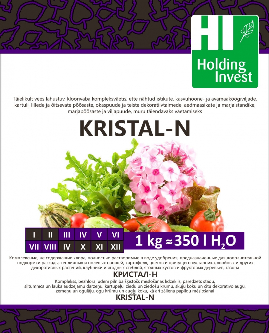 Kristalas — N HI 1 kg