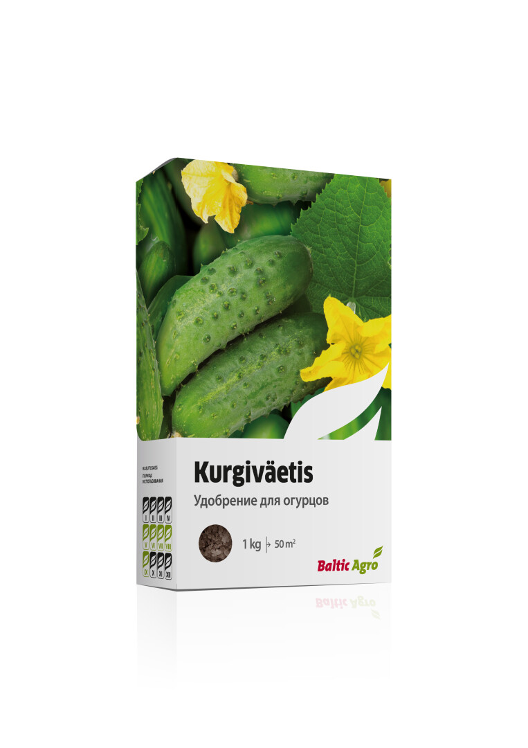 Agurkų trąšos 50m2 Baltic Agro 1 kg