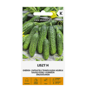 Kurk kornišon "Liszt H" Žalia stotele 0,5 g