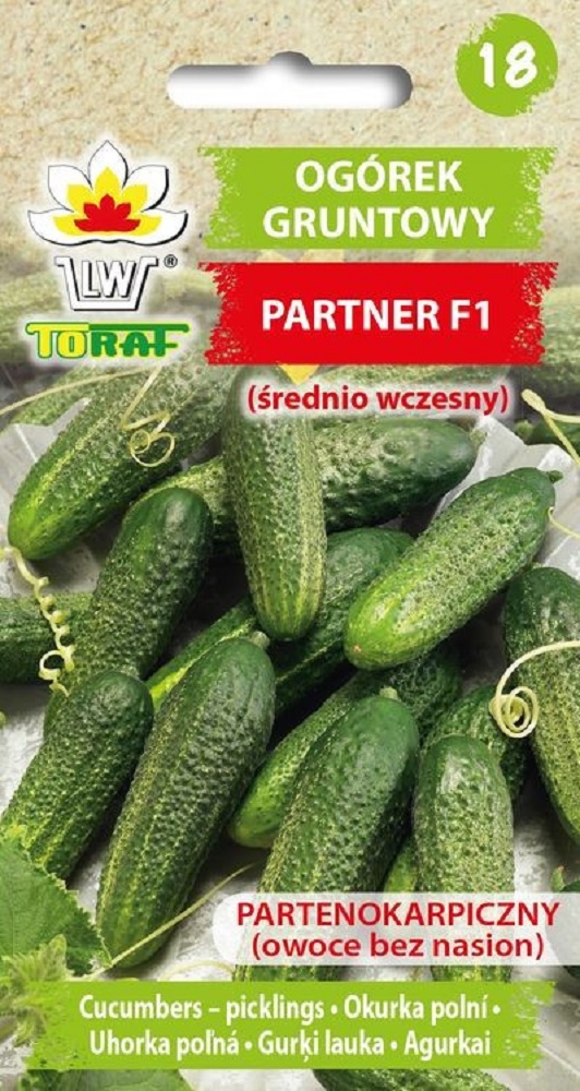 Огурец "Partner F1" Toraf 2 г