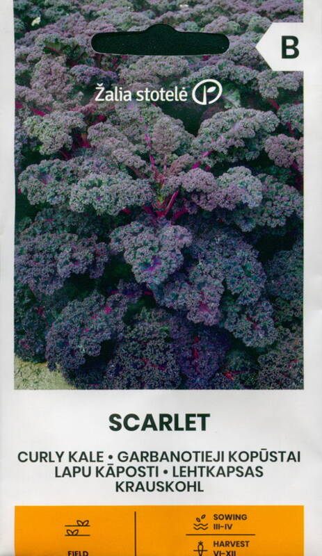 Lehtkapsas SCARLET Žalia stotele 0,5 g