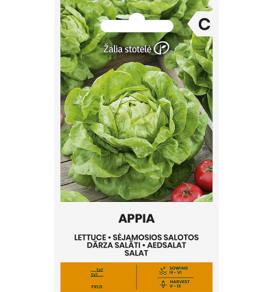 Puutarhasalaatti "Appia" Žalia stotele 1 g