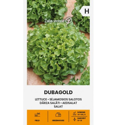 Салат "Dubagold", 1 г, Žalia stotelė