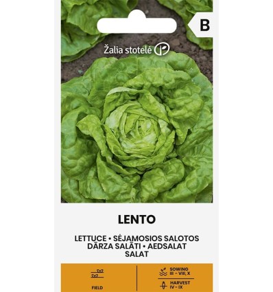Sodo salotos "Lento" 1g Žalia stotele