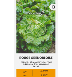 Aedsalat "Rouge Grenobloise" 1g Žalia stotele