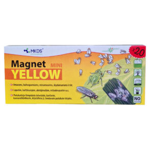 Клеевые ловушки для летающих насекомых 20 шт MKDS Magnet Yellow mini