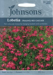 Lobeelia "Red Cascade" Johnsons 1500 s.