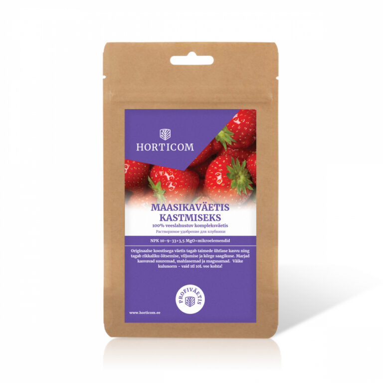 Maasikaväetis kastmiseks HORTICOM 750 g