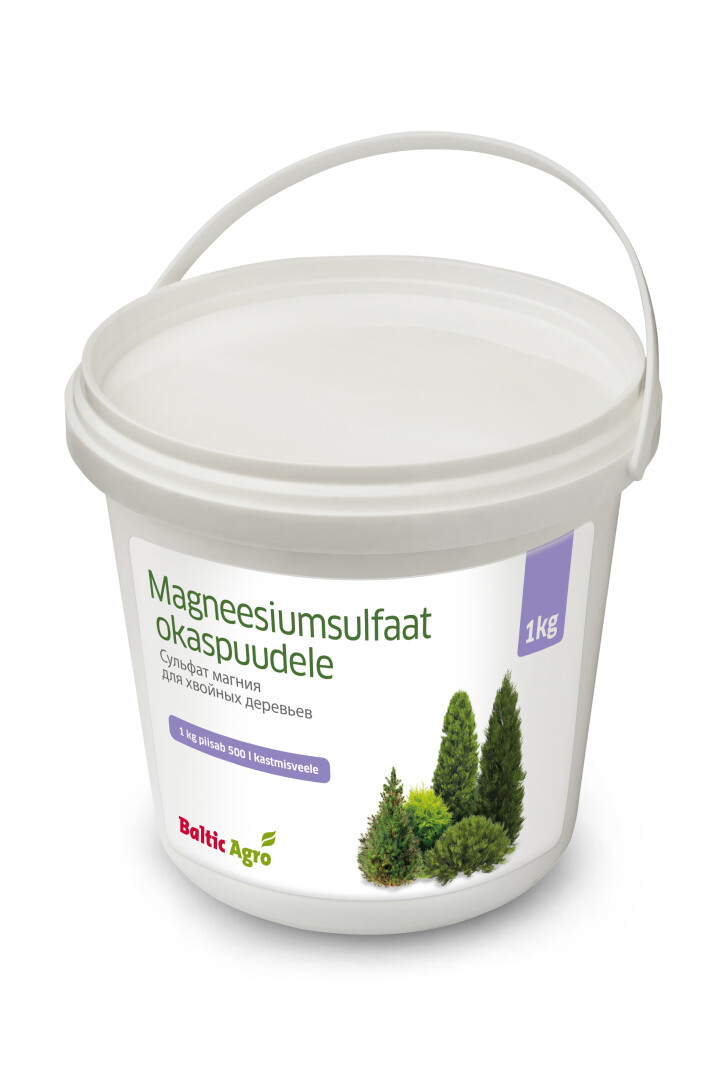 Magnio sulfatas spygliuočiams Baltic Agro 1 kg