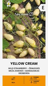 Земляника лесная "Yellow Cream" 0,1 г