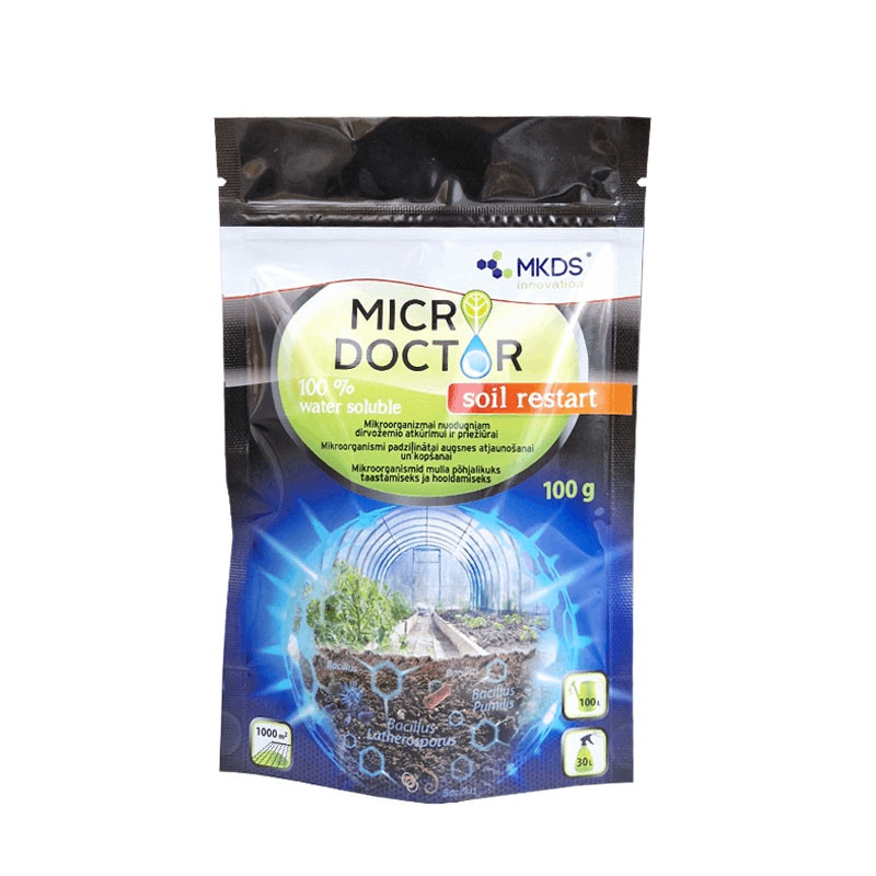 „Microdoctor“ dirvožemio perkrovimas 1 MKDS 100 g