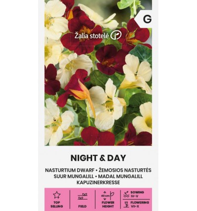 Zemā krese "Night & Day" Žalia stotele 3 g