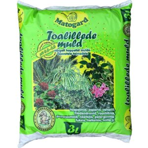 Kambarinių gėlių dirvožemis pH 5,6-6,5 Matogard 3 l