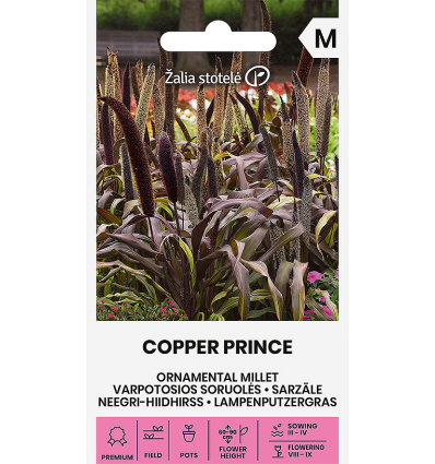 Villane hiidhirss "Copper Prince" Žalia stotele 10 s