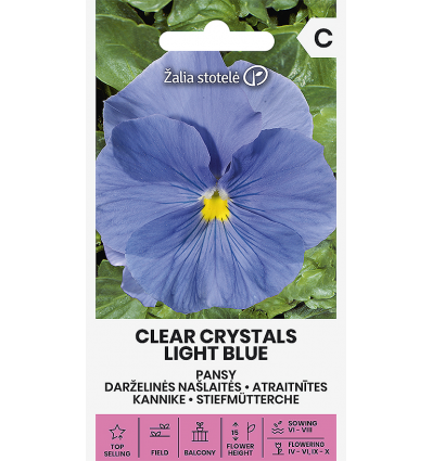 Kannike "Clear Crystals Light Blue" Žalia stotele 0,3 g