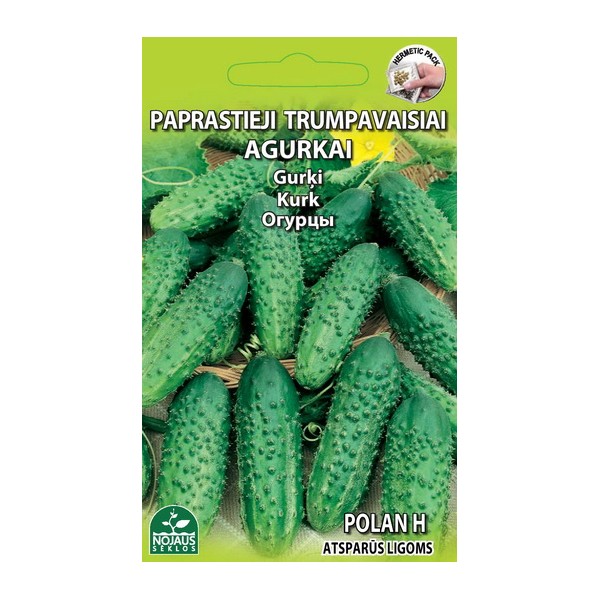 Cucumber Cucumis sativus "Polan F1" seeds, Nojaus 1 g