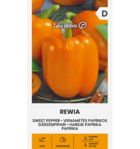 Paprika "Rewia" 0,2g Žalia stotele