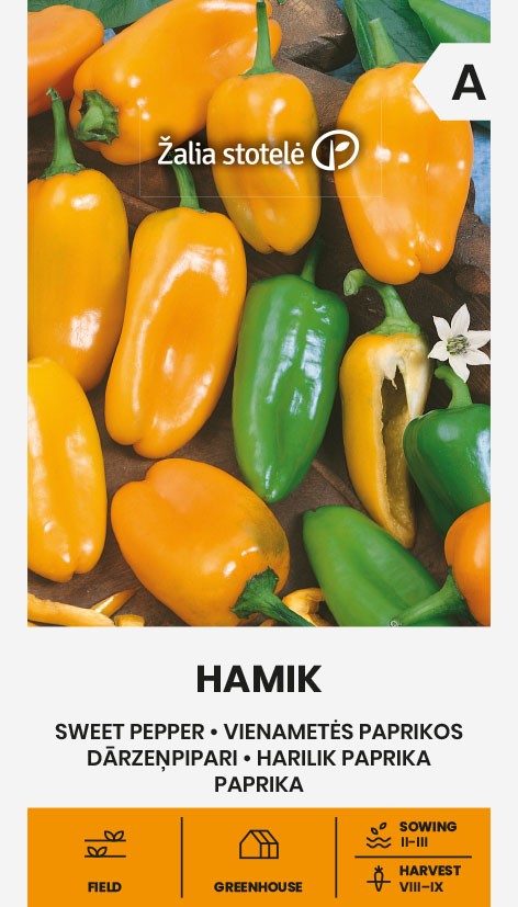 Saldie pipari "Hamik" Žalia stotele 0,1 g