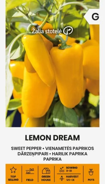 Saldie pipari "Lemon Dream" Žalia stotele 0,1 g