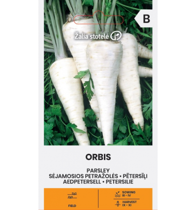 Dārza pētersīļi "Orbis" 1,5g Žalia stotele