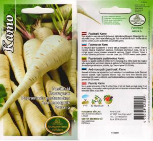 Parsnip "Kamo" KURZEMES SĒKLAS 3 g