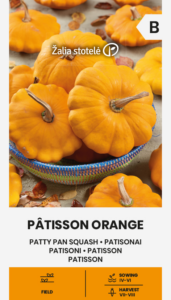 Patisson "Patisson Orange" Žalia stotele 1,5 g