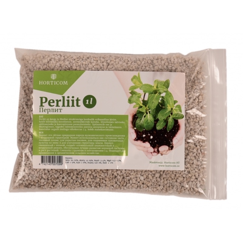 Perlīts Horticom 1L 2-6mm