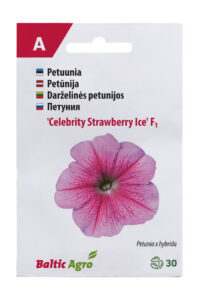 Petuunia "Celebrity Strawberry Ice" F1 Baltic Agro 30 s.