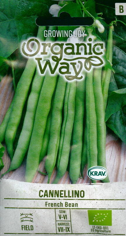 Bush beans "Cannellino" Organic Way 7 g