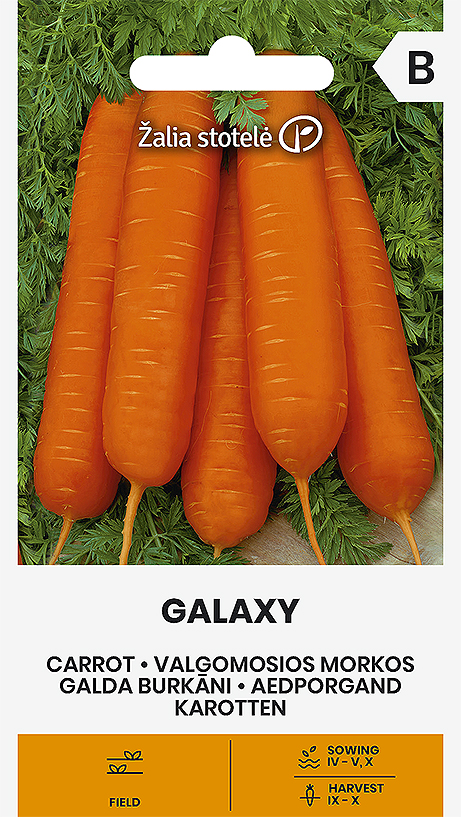 Морковь "Galaxy" Žalia stotele 3 г