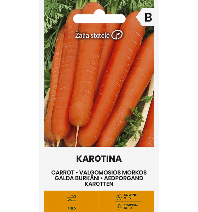 Porkkana "Karotina" Žalia stotele 5 g