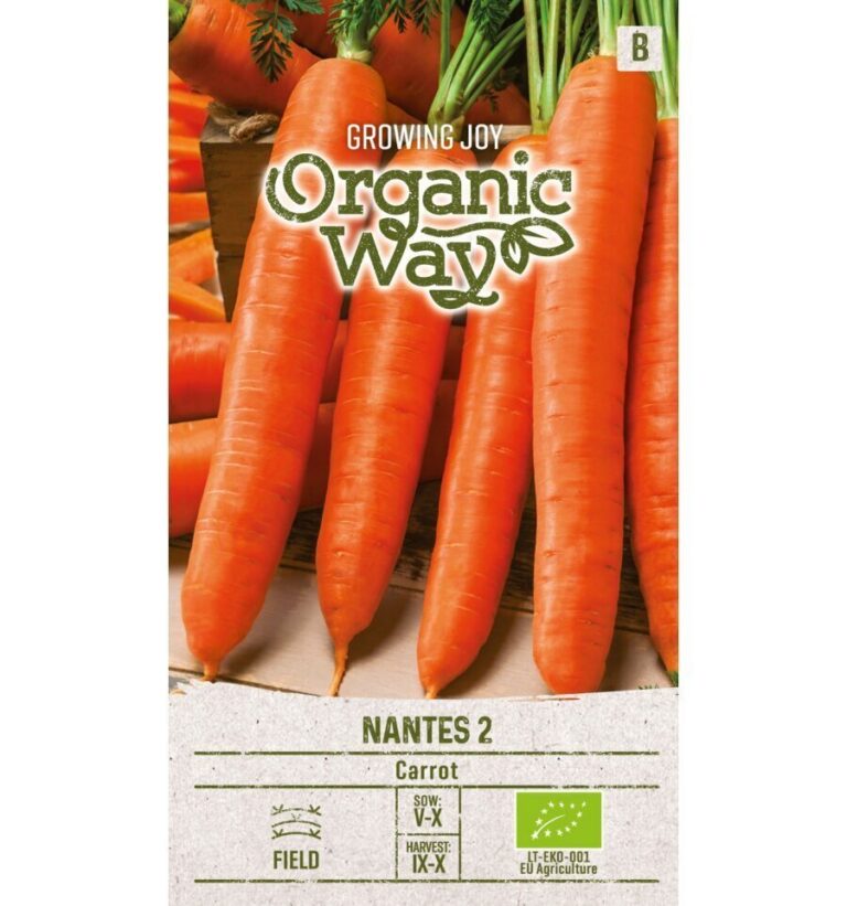 Porgand "Nantes 2" Organic Way 2 g