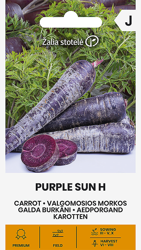 Porkkana "Purple Sun H" Žalia stotele 0,5 g