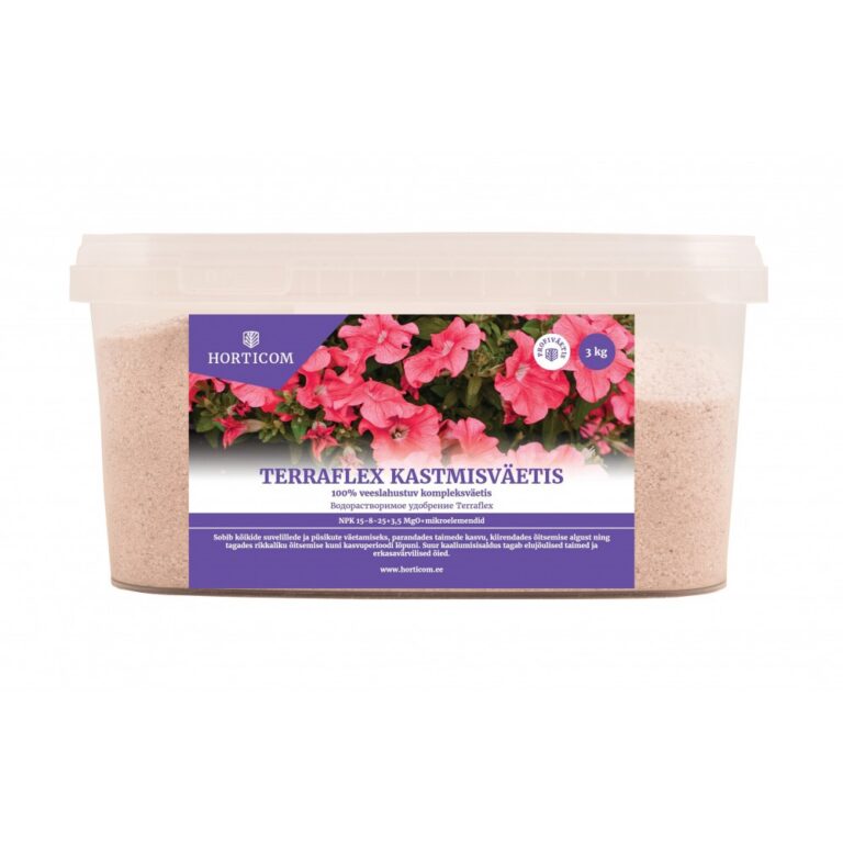 Terraflex apūdeņošanas mēslojums HORTICOM 3 kg