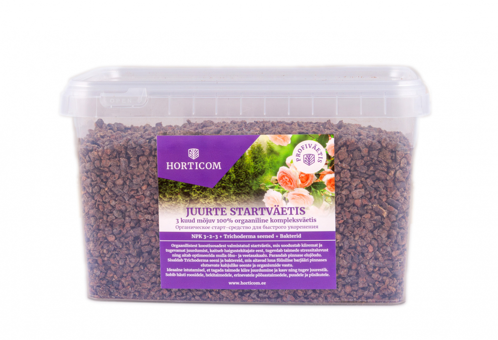 Šaknų starterio trąšos HORTICOM 1 kg