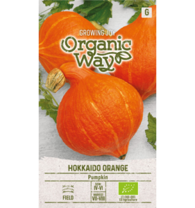 Ķirbis Cucurbita maxima "Hokkaido Orange", sēklas Organic Way 2 g