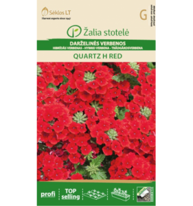 Aed-raudürt "Quartz H Red" Žalia stotele 15 s.
