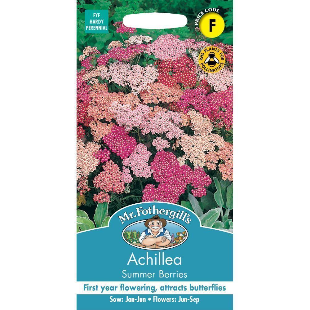 Тысячелистник "Summer berries" Mr.Fothergill's 50 семян.