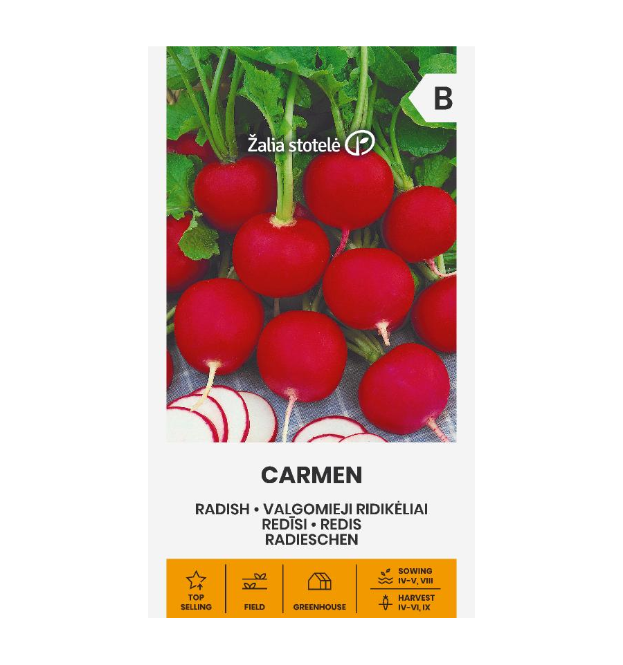 Redis "Carmen" Žalia stotele 3 g