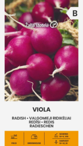 Редис "Viola" Žalia stotele 3 г