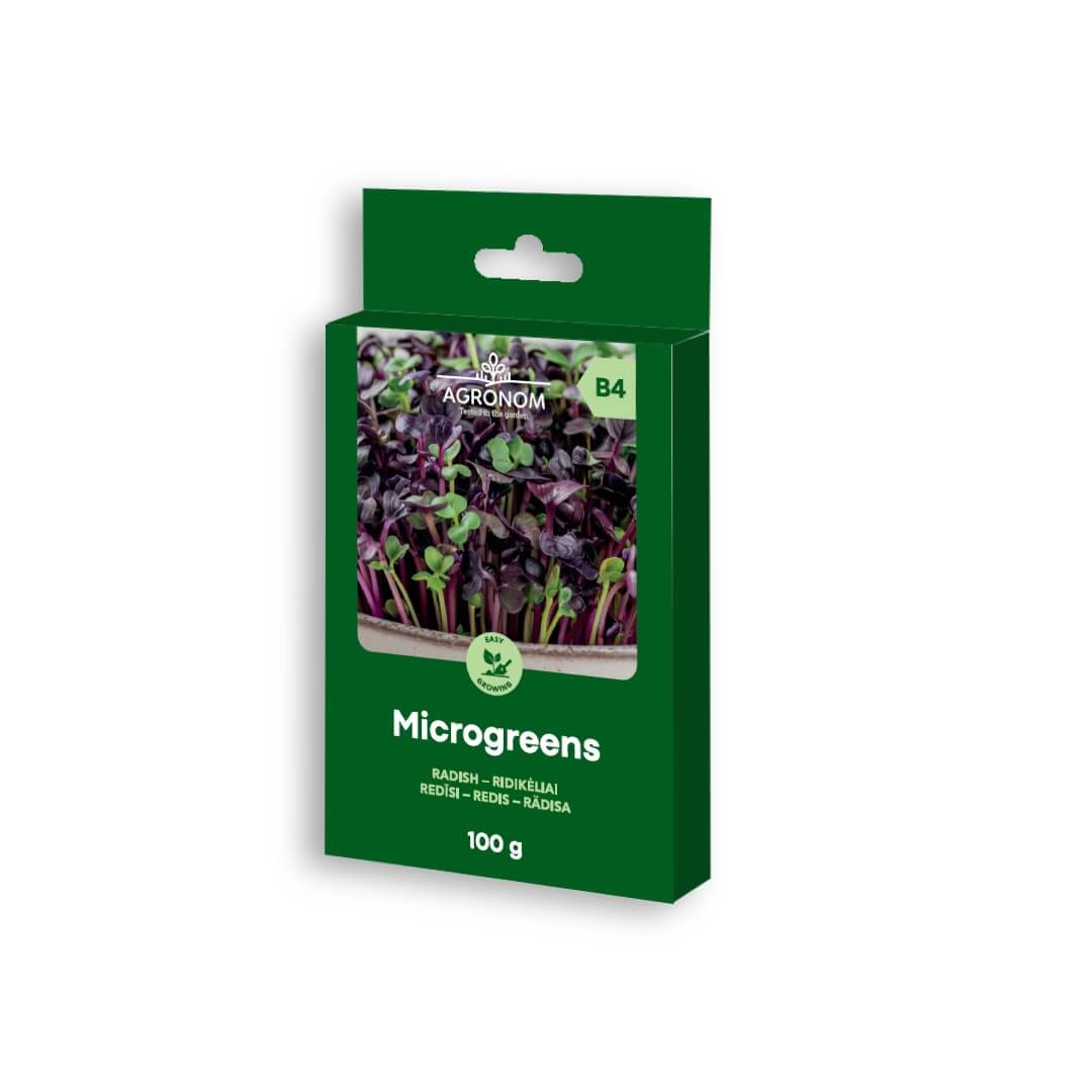 Mikrovihreät retiisi AGRONOM 100 g