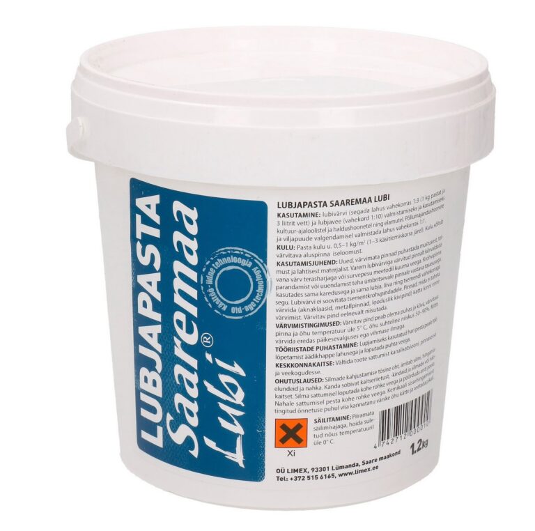 Kalkkitahna Saaremaa Lubi 1,2 kg