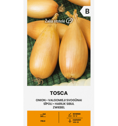 Sipuli "Tosca" Žalia stotele 1 g