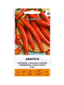 Tšillipaprika "Ardito H" Žalia stotele 0,1 g