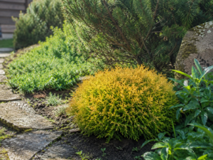 Thuja occidentalis "Golden Tuffet"