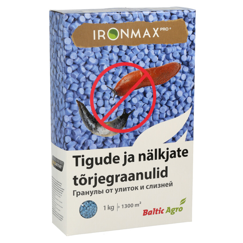 Kotiloiden ja etanoiden torjuntarakeet Baltic Agro 1 kg