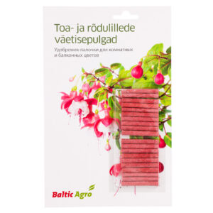 Väetispulgad toa- ja rõdulilledele 20 g