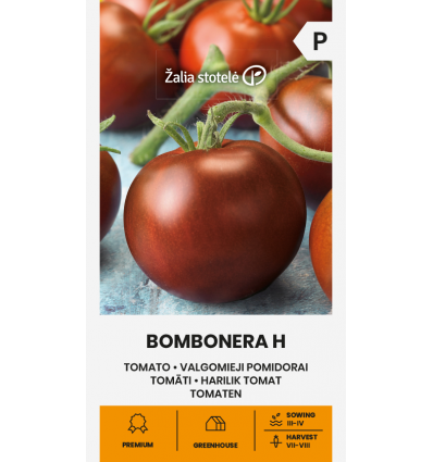 Tomat "Bombonera H" Žalia stotele 5 s.