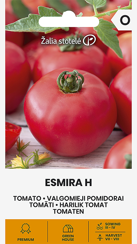 Tomāts "Esmira H" Žalia stotele 10 sēklas